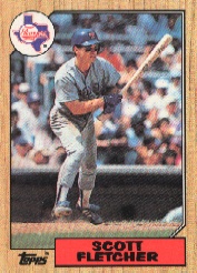 1987 Topps Baseball Cards      462     Scott Fletcher